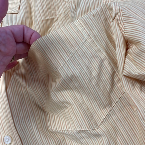 Gap Men's Shirt. Yellow. XL. 100% Cotton - Picture 5 of 6